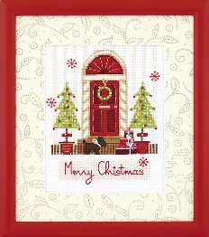 BT-221 Counted cross stitch kit Crystal Art "Merry Christmas"