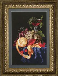 Cross-stitch kit М-130 "Fruit gift with vine" 
