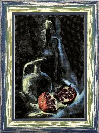 Mixed technique stitch kit ST-26 “Pomegranate” 