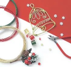 Christmas tree toy creativity kit Т-43 Set of pictures "Kaleidoscope of toys"