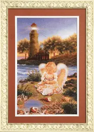 Beadwork kit B-672 "Angel with pearl"