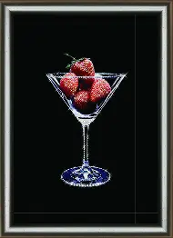 Rhinestone decoration kit KC-1022 "Berry sweet"