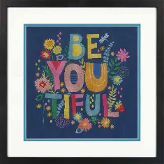70-35413 Cross stitch kit Beyoutiful Beautiful Dimensions