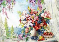 Cross-stitch kit М-383 "Sea flavor"
