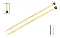 22328 Спицы прямые Bamboo KnitPro, 30 см, 4.50 мм