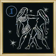 Rhinestone decoration kit KC-012 "Gemini"