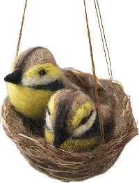 Felting kit V-84 “Titmouses” 