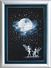 Cross-stitch kit M-309 "Date under the Moon"
