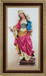 Beadwork kit B-686 "Saint Alexandrine Apollonia – patroness of dentists" 