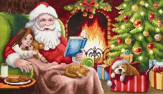 Cross-stitch kit М-396  "In the arms of a fairy tale "