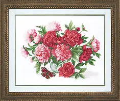 BT-105 Counted cross stitch kit Crystal Art "Beginning of summer"