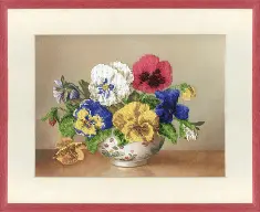 Beadwork kit B-535 "Summer bouquet" 