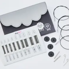 41637 Karbonz KnitPro Deluxe Detachable Short Needle Set