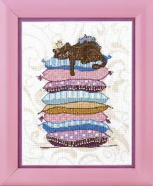 BT-230 Counted cross stitch kit Crystal Art "Dream of princess"