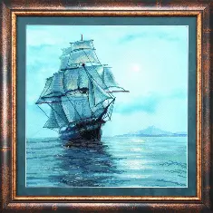 Partial embroidery kit RK-069 "The Moon's light"