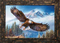 Beadwork kit B-685 "Eagle at the mountain" 