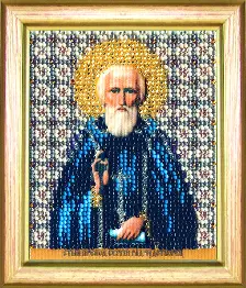 Beadwork kit B-1154 "The Icon of St. Sergius of Radonezh" 
