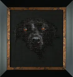 Beadwork kit B-066 "Faithful dog"