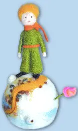 Felting kit V-170 "The little prince"