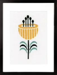 PN-0161612 Vervaco "Abstract flower II"