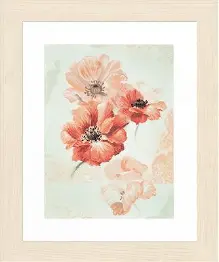 PN-0008060 Counted cross stitch kit LanArte "Sky Anemone"