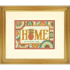 70-65179 Counted cross stitch kit DIMENSIONS "Pineapple Home"