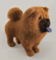 Felting kit V-147 “Chow-chow” 