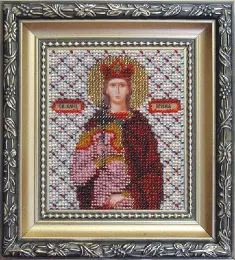 Beadwork kit B-1047 "The Icon of St. Martyr Irina" 