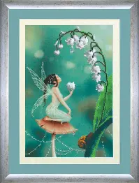 Beadwork kit B-575 "Fairy of lilies of the valley"