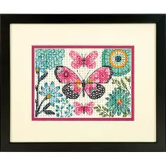 70-65178 Counted cross stitch kit DIMENSIONS "Butterfly Dream"
