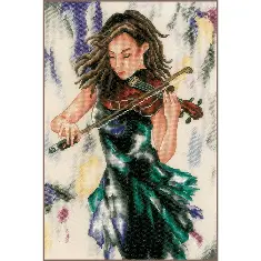 PN-0200913 Cross stitch kit LanArte Relaxation to music