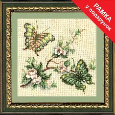Cross-stitch kit №191 "Garden aroma"
