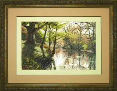 Cross-stitch kit №517 "Morning fresh"