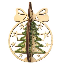 F-022 New Year's decoration kit "New Year tree"