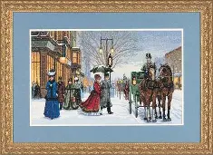 03821 Counted cross stitch kit DIMENSIONS "Gracious Era"