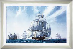 Partial embroidery kit RK-068 "Under the clear sky"