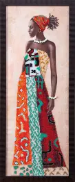 Beadwork kit B-704 "African beauty" 