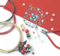 Christmas tree toy creativity kit Т-47 Set of pictures "Kaleidoscope of toys"