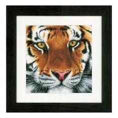 PN-0156104 Counted cross stitch kit LanArte "Tiger"