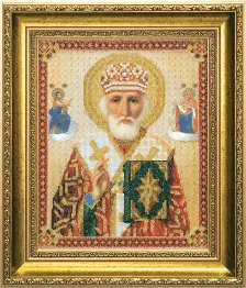 Beadwork kit B-1019 "The Icon of St. Nicholas the Wonderworker" 
