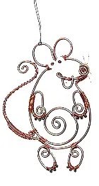 Christmas tree toy creativity kit Т-54 Set of pictures "Kaleidoscope of toys"