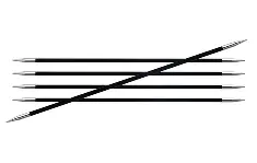 41126 Спицы носочные Karbonz KnitPro, 20 см, 2.50 мм