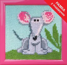 Cross-stitch kit RT-308 "Mouse"