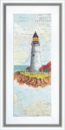 BT-508 Embellished stitch kit Crystal Art "Way to home"