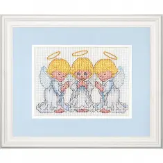 70-65167 Counted cross stitch kit DIMENSIONS "Little Angels"