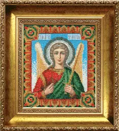 Beadwork kit B-1014 "The Icon of Guardian Angel"