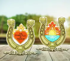 T-70 Cross stitch kit Crystal Art "Amulets" series