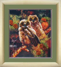 Beadwork kit B-596 "Night forest guards" 
