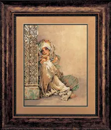 PN-0008001 Counted cross stitch kit LanArte "Arabian Woman"  