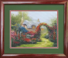 Partial embroidery kit RK-053 "Summer house"
